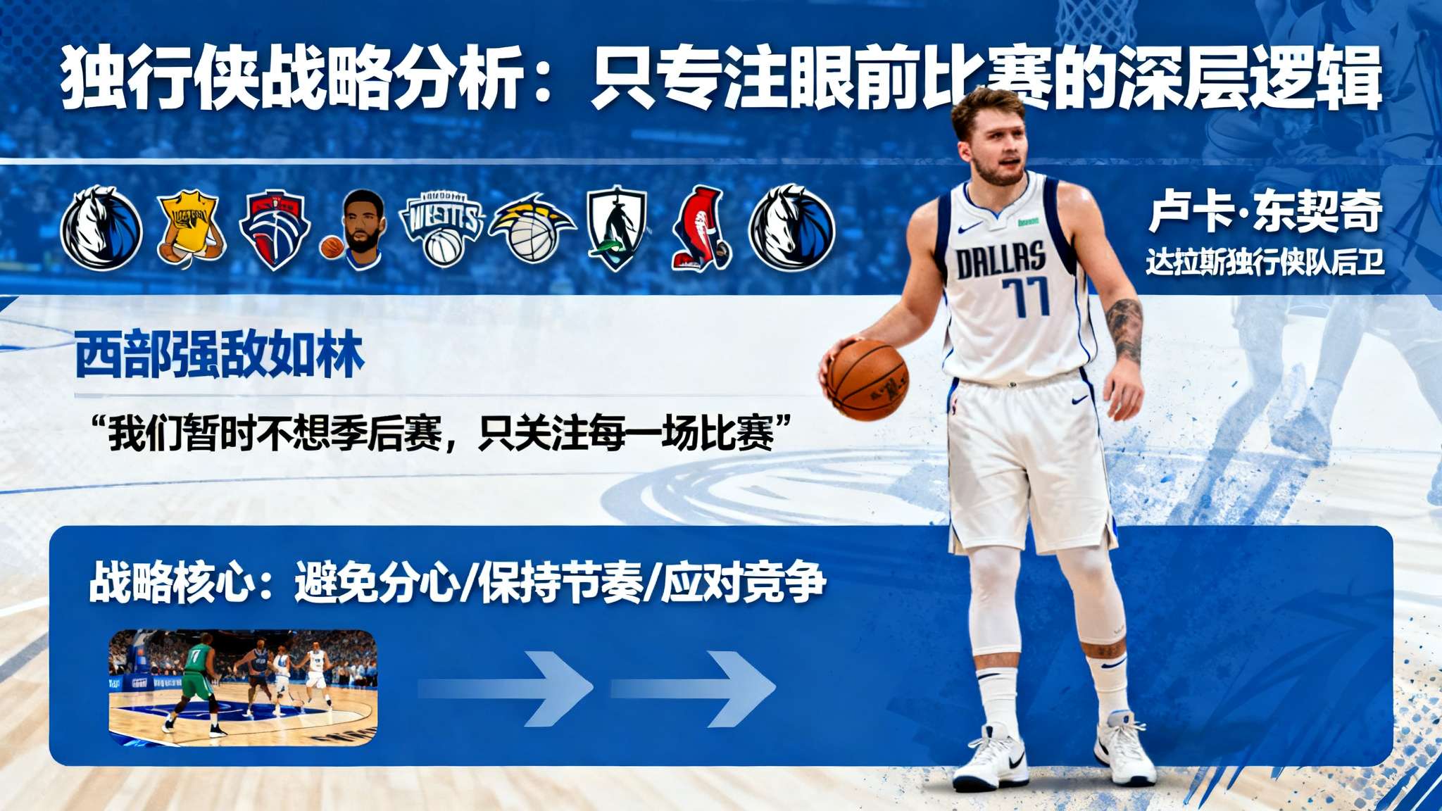 在当今NBA的舞台上，达拉斯独行侠队后卫卢卡·东契奇始终以他稳健且冷静的领袖气质